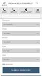 Mobile Screenshot of crow-moddiechevrolet.com